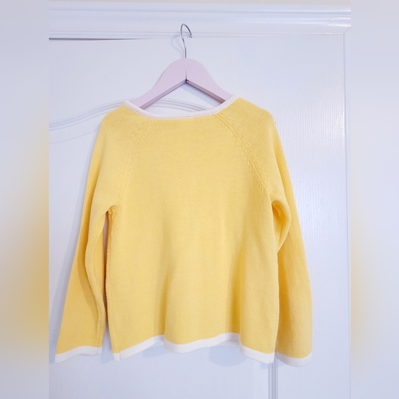 YELLOW daisy 💛 cardigan sweater - Picture 4 of 4